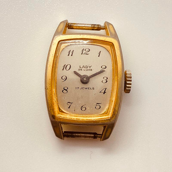Lady de Luxe 17 Juwelen c. 64 Schweizer gemacht Uhr Für Teile & Reparaturen - nicht funktionieren