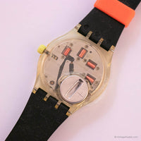 Antiguo Swatch Break Coffee SSK100 reloj con caja y papel original