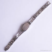 Cadran rose vintage Armitron montre | Bracelet montre avec des cristaux roses