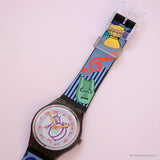 Collectible 1992 Swatch TUBA GV104 Watch Mint Condition Box & Papers