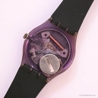 تحصيل 1992 Swatch TUBA GV104 صندوق وأوراق ساعة بحالة النعناع
