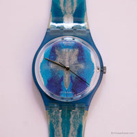 1991 Swatch Horizon GZ118 Uhr mit Box & Papers - Schweizer Kunst Swatch