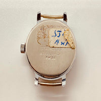 ساعة بتصميم بيضاوي Yves Renoir سويسرية الصنع لقطع الغيار والإصلاح - لا تعمل