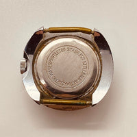 Dial azul Anker 17 joyas alemanas reloj Para piezas y reparación, no funciona