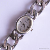 Jahrgang Armitron Mode Uhr für sie | Stahlkettenarmband Uhr