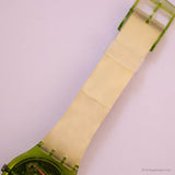 Vintage 1991 Swatch GZ117 Flaeck reloj Edición limitada No. #3756