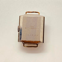 Art Deco Rechteckige Marion 17 Juwelen Schweizer Uhr Für Teile & Reparaturen - nicht funktionieren