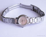Vintage Round Dial Watch by Armitron | Japan Quartz Silver-tone Watch