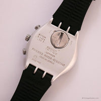 Antiguo Swatch Ironía Chronograph YCS4000A Inquieto reloj