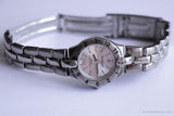 Vintage Silver-Tone-Datum Uhr von Armitron | Lässig Uhr für Damen