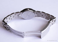Date de ton argenté vintage montre par Armitron | Occasionnel montre Pour dames