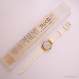 Swatch Lady LK123 Golden Bride montre | Vintage des années 90 Swatch montre