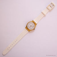 Swatch Lady LK123 GOLDEN BRIDE Watch | 90s Vintage Swatch Watch