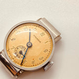 Arcadia suizo hizo 15 joyas reloj Para piezas y reparación, no funciona