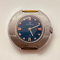 Blaues Zifferblatt Ducado 17 Juwelen selten Uhr Für Teile & Reparaturen - nicht funktionieren