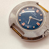 Blue dial ducado 17 bijoux rare montre pour les pièces et la réparation - ne fonctionne pas
