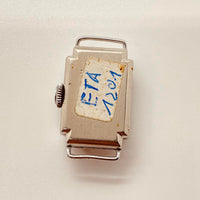 Ebel Art Deco ETA 1201 Swiss ha fatto orologio per parti e riparazioni - Non funziona