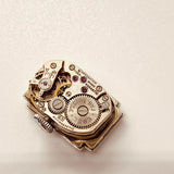 ساعة Ebel Art Deco ETA 1201 سويسرية الصنع لقطع الغيار والإصلاح - لا تعمل