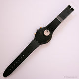 Vintage Swatch Chrono SCB113 COUNT Watch | 1995 Black Chrono Swatch