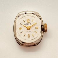 ساعة بورتا 17 روبي الألمانية المطلية بالذهب لقطع الغيار والإصلاح - لا تعمل