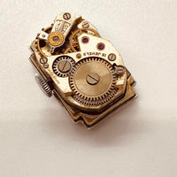 Rectangular Tell Hecho Swiss Art Deco reloj Para piezas y reparación, no funciona
