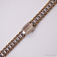 Vintage Armitron Luxury Dress Watch | Two-tone Rectangular Wristwatch