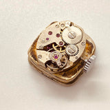 Kleine Damen Bergana 17 Juwelen Uhr Für Teile & Reparaturen - nicht funktionieren