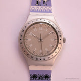 Ancien Swatch Sabbia ygs1006 montre | 1990 Swatch Ironie grande montre