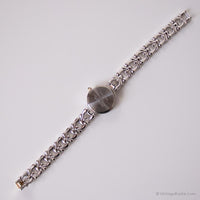 Vintage ▾ Armitron Orologio in abito diamantato | Dialt da polso a due toni rotondi