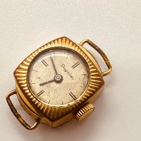 Arte deco Dugena 21600 17 Joyas alemanas reloj Para piezas y reparación, no funciona