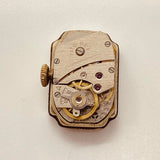 1950er Jahre Art Deco Zome 10 Rubis Swiss Cal Uhr Für Teile & Reparaturen - nicht funktionieren