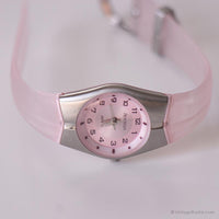Cadran rose vintage Armitron montre | Sports de quartz au Japon montre pour femme