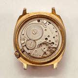Movimiento suizo ejecutivo de Starlon reloj Para piezas y reparación, no funciona
