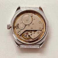 Besançon rectangular reloj Para piezas y reparación, no funciona