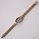 Jahrgang Armitron Luxus Uhr | Winziges Kleid Uhr mit Kristallen für sie