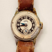 Mondip France anni '40 o '50 orologio francese per parti e riparazioni - Non funziona
