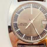 1971 Kelton par Timex Français montre pour les pièces et la réparation - ne fonctionne pas
