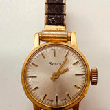 Sears de Diantus Swiss hizo damas reloj Para piezas y reparación, no funciona