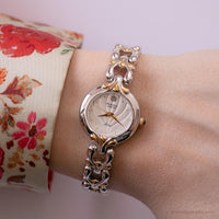 Vintage Armitron Diamond Dress Watch | Round Dial Two-tone Wristwatch
