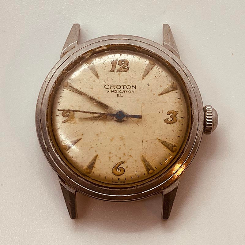 Croton Vindicator Swiss Made V 5972 Watch for Parts & Repair  display picture 3