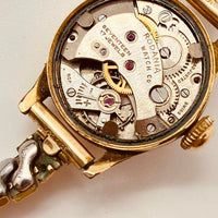 1950S Rodania 17 Jewels Swiss fabriqués montre pour les pièces et la réparation - ne fonctionne pas