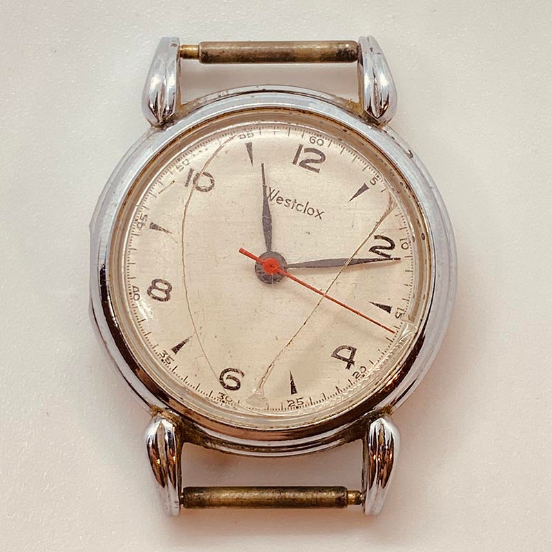 Westclox Swiss Made 1495 Watch for Parts & Repair - NOT WORKING