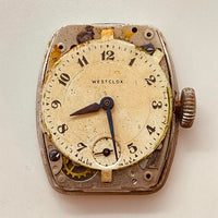 1940 Westclox hecho en la trinchera de EE. UU. reloj Para piezas y reparación, no funciona