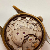 Andre Bouchard 17 Jewels Swiss montre pour les pièces et la réparation - ne fonctionne pas