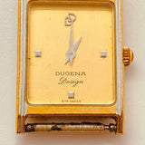 Dugena Design ETA Swiss Quartz Watch for Parts & Repair - NOT WORKING