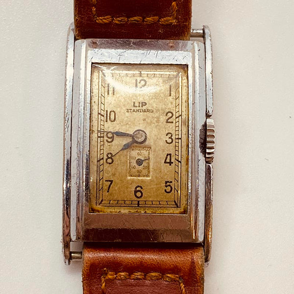 1930s Military LIP Standard Trench Watch for Parts & Repair - NOT WORKING