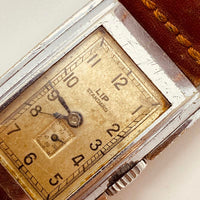 ساعة الخندق العسكرية القياسية LIP من ثلاثينيات القرن العشرين لقطع الغيار والإصلاح - لا تعمل
