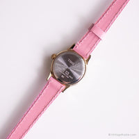 Vintage chic Timex montre Pour les dames | Cadran rond montre avec sangle rose