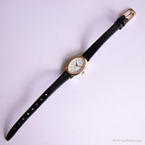 Analogique vintage Timex Quartz montre | Tone d'or élégant montre pour elle