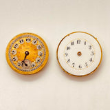 Lot of 2 Mechanical Pocket Watches for Parts & Repair - NOT WORKING